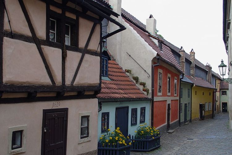 Golden Lane at Prague Castle