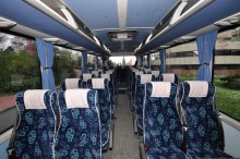 Interior of the Minibus