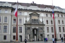 Prague Castle - first courtyard
